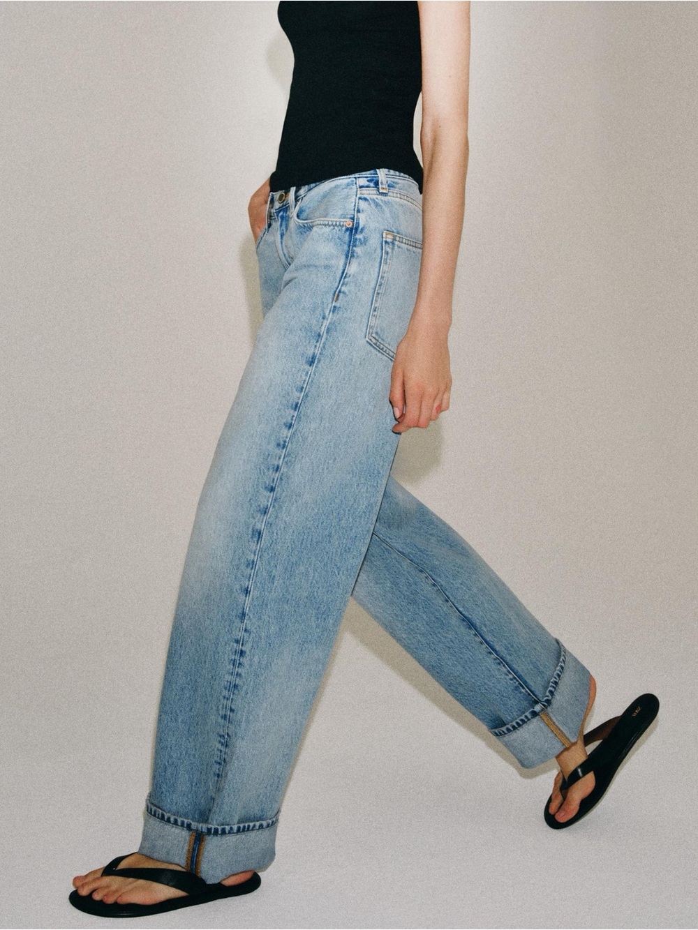 Zara Light Blue Wide Leg Women’s Jeans
